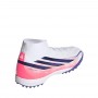 Adidas Scarpette Uomo Calcetto F50 Hyperfast League Mid TF - (Cloud White/Solar Purple/Solar Turbo)