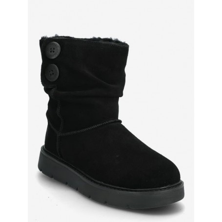 Skechers Stivaletti Donna Keepsakes Cozy-Freezing Low, Memory Foam - BBK (Black)