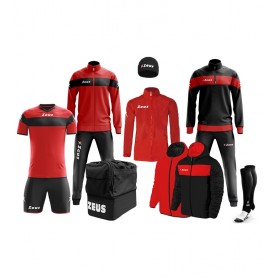 Zeus Box Apollo da 8 Pezzi - Cod. Art. 947-NEROS (Nero/Rosso)