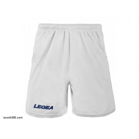 Legea Pantaloncino Monaco, Calcio/All Sport, Unisex - Art. P190/BIA (Bianco)