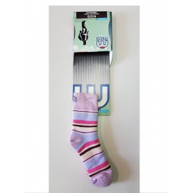 Mico Sport Calze (paio) Cool Line, Trekking, Junior 646 (Riga Mista Lilla) 